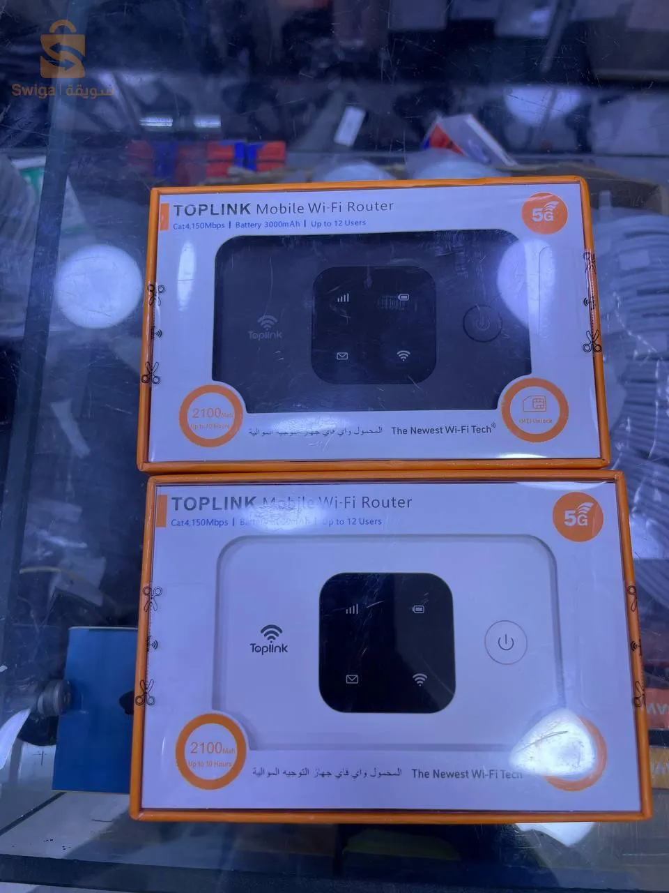 Toplink mobile Wi-fi router reachar rechargeable