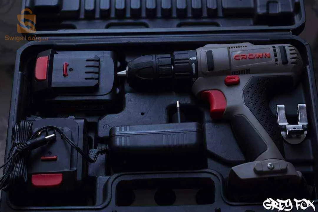 Visseuse crown 12v double batterie lithium avec valise