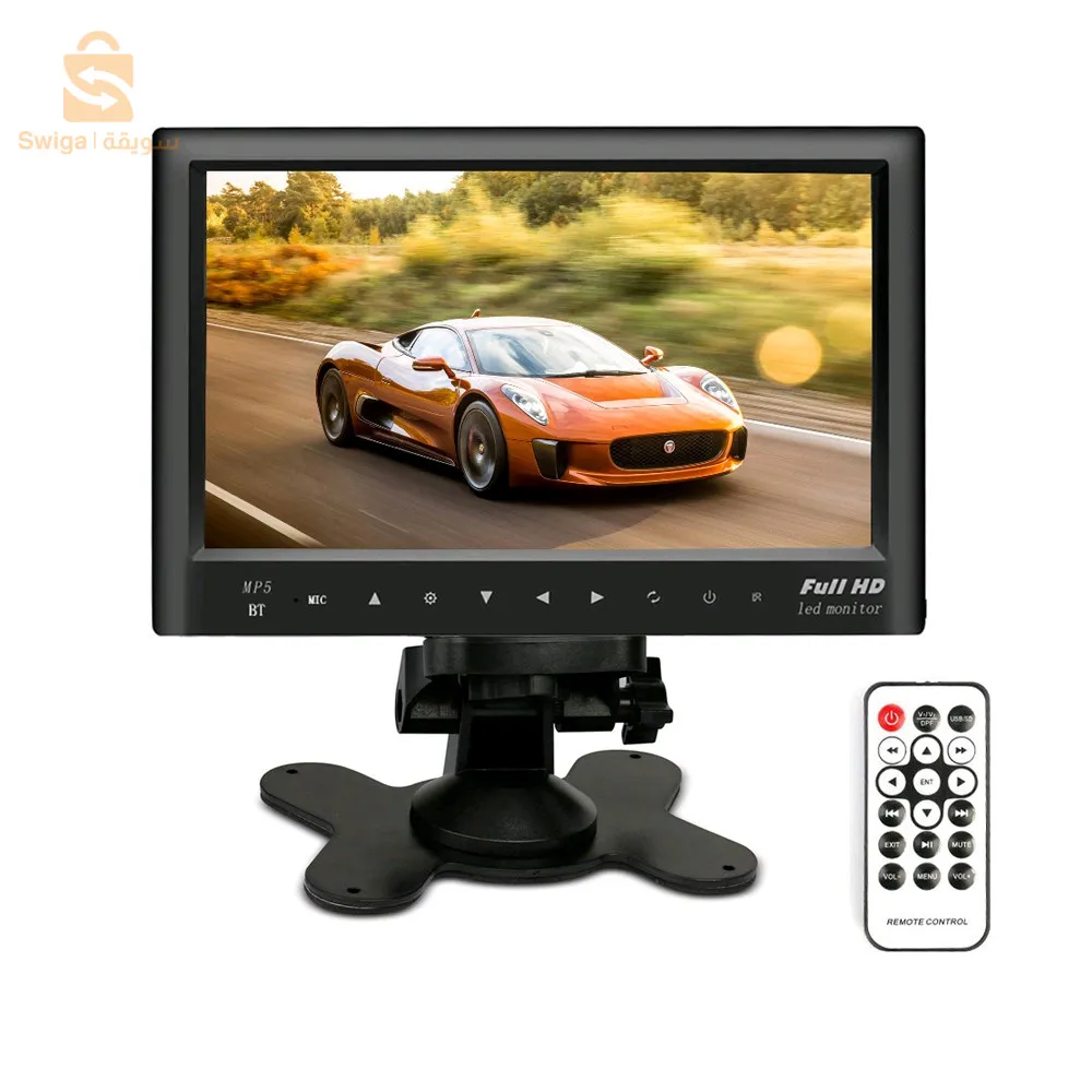 شاشة لمس دي في دي 7 بوصة TFT LCD للوحة قيادة السيارة$👍