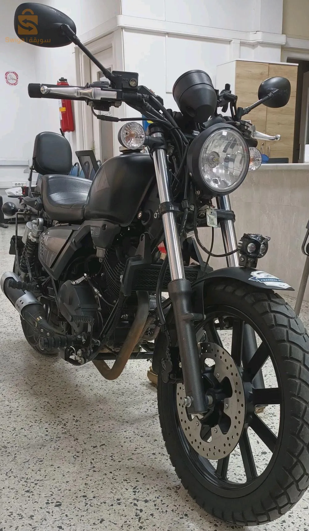 دراجة نارية نوع كيواي ك لايت 202 عام 2023