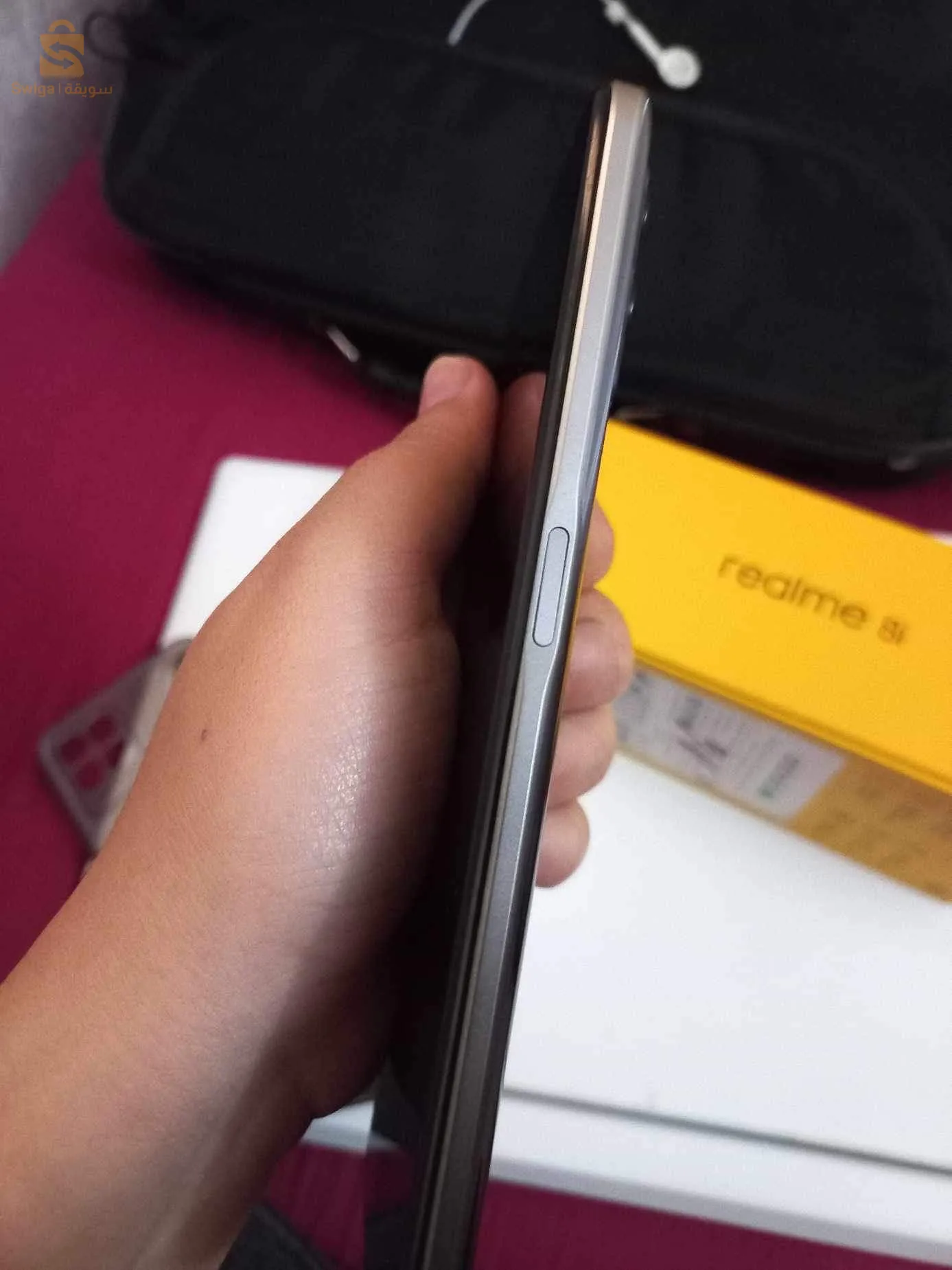 ريالمي 8i 6/128 جديد بلكرتونة نبيع برك لي اتيريسي يعيط فتيليفون0660426263