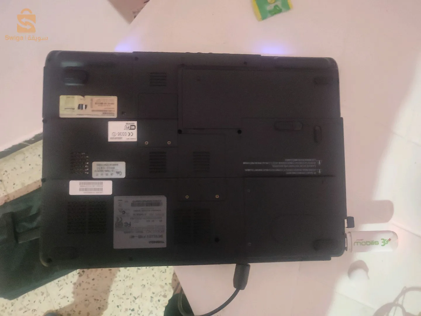 لا بتوب نضيف في حالة جيدة نوع Toshiba
