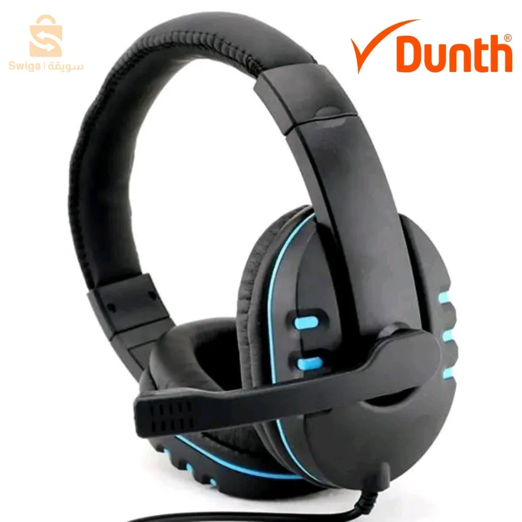 DUNTH DU-782 سماعة رأس للألعاب مع ميكروفون للكمبيوتر-s3-ps4-gm$👍