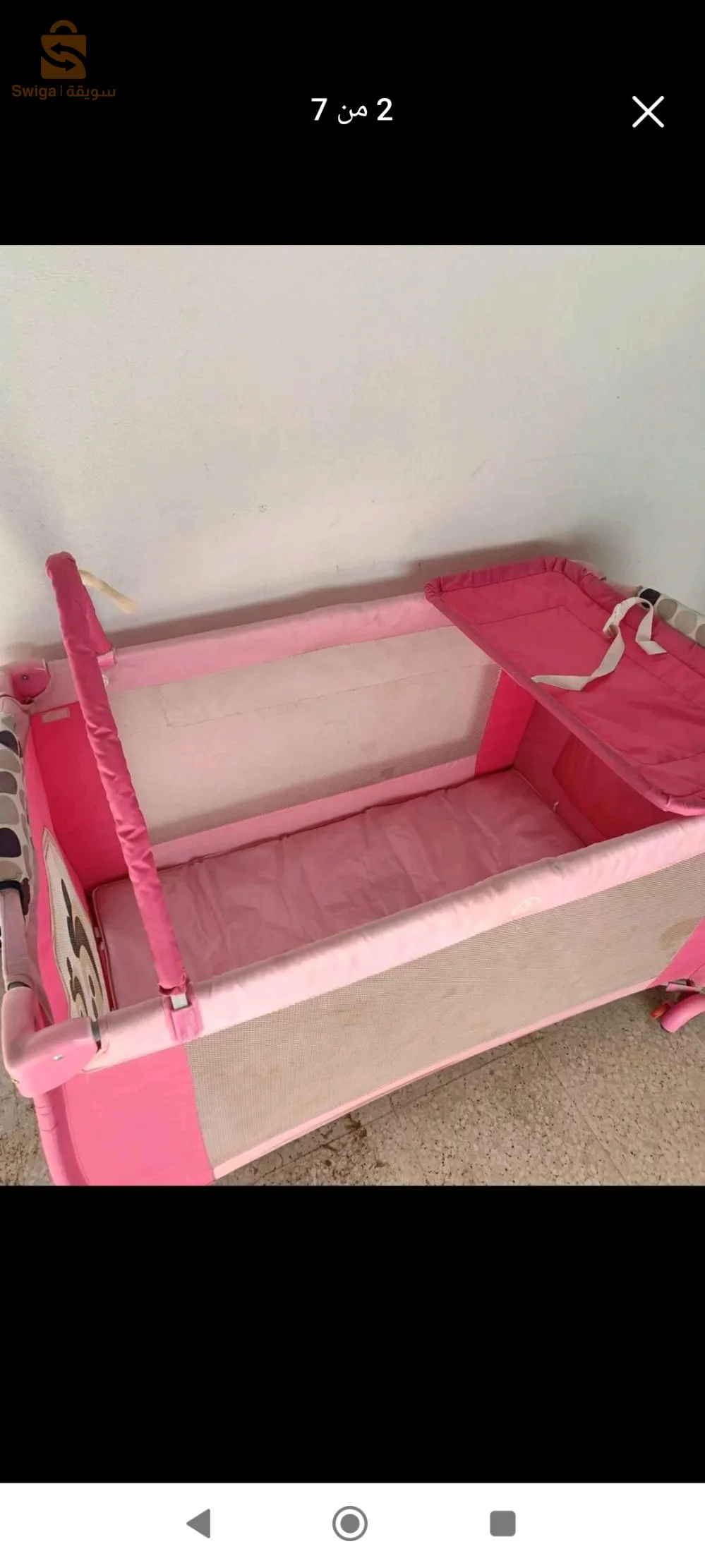 سرير اطفال مستعمل