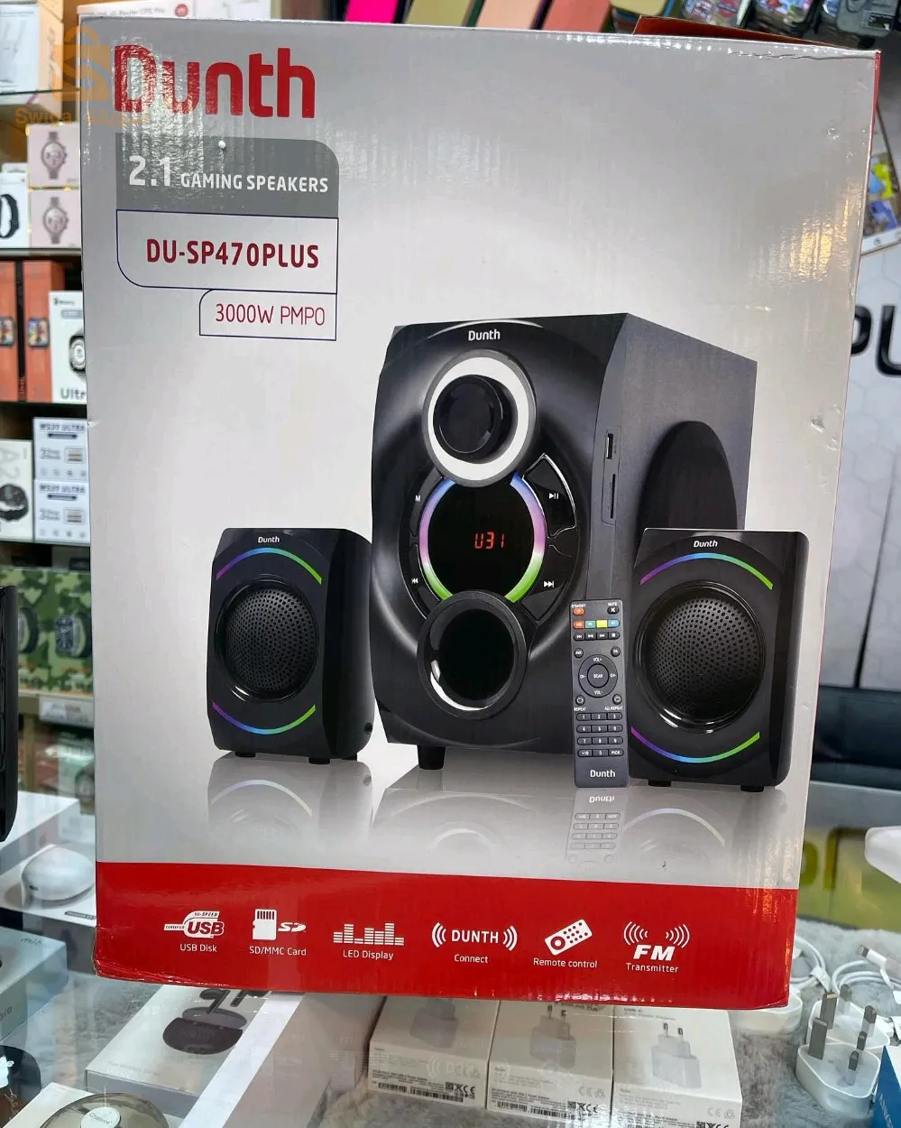 ompli Haut Parleur Dunth 3000 W DU-SP470 Plus