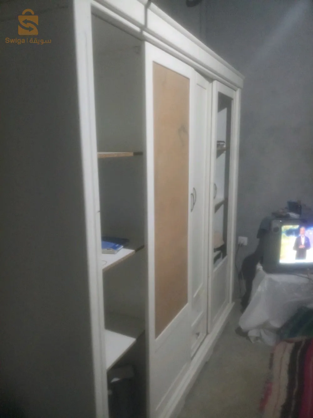 خزانة تاع شومبرة براسك جديدة خصها 2 مراياة