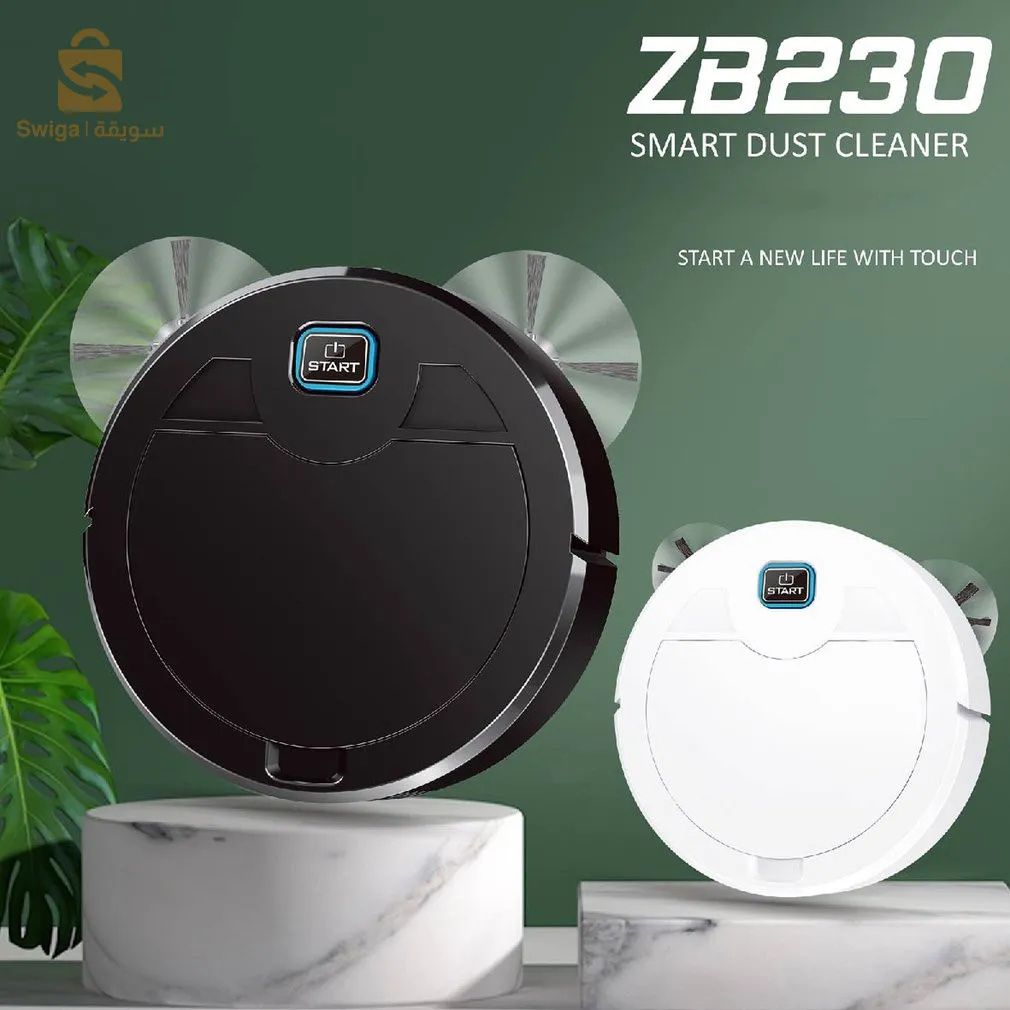 تنظيف جهاز آلي لتنظيف الأتربة نمط الدوران مسار التنظيف الذكي ZB230$👍