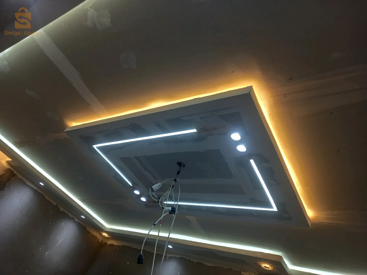 décoration ba13 et séparation et pvc