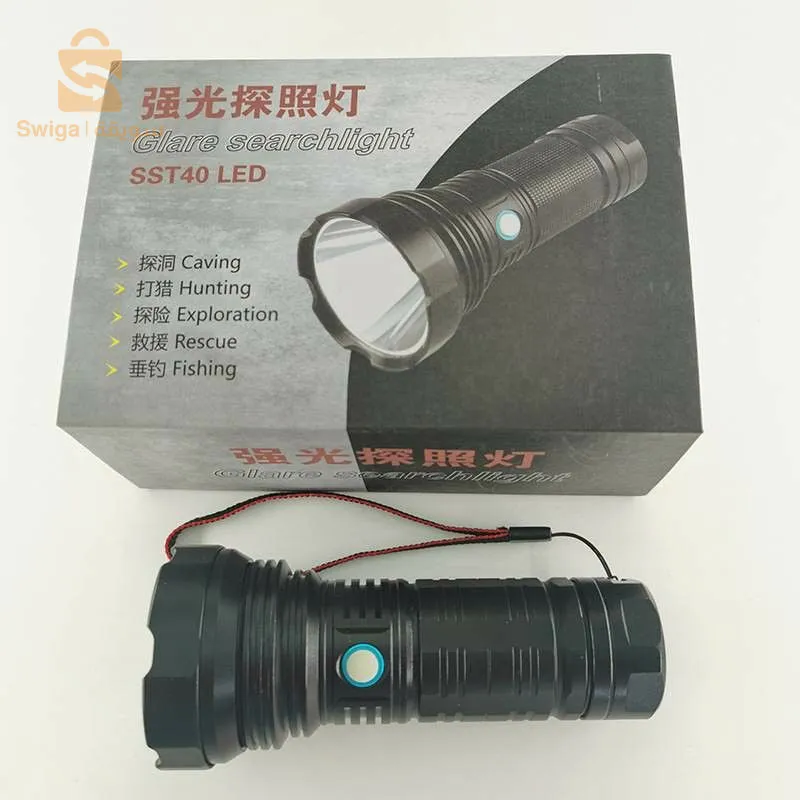 Lampe torche SST40 led haut qualité $🤍🤍