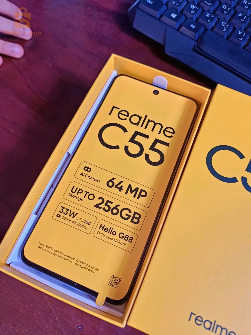 realme C55 ram8 stocage256gb