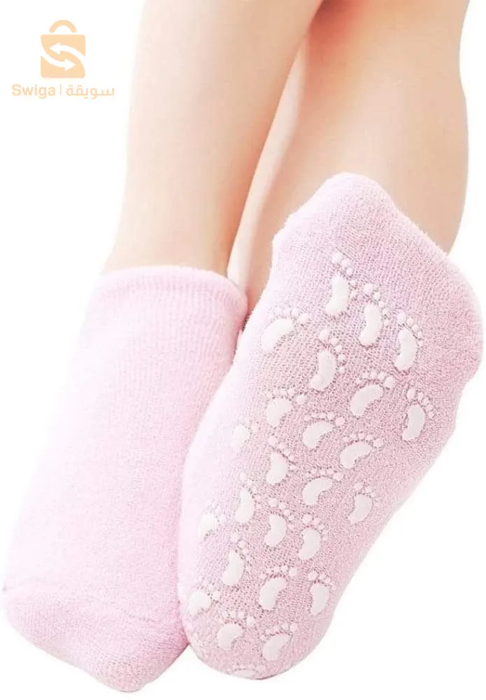 Chaussettes en silicone pour prendre soin des pieds