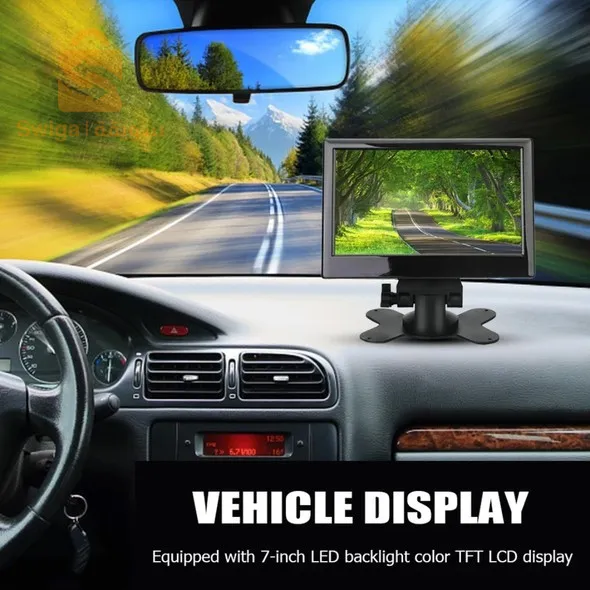 شاشة لمس دي في دي 7 بوصة TFT LCD للوحة قيادة السيارة$👍