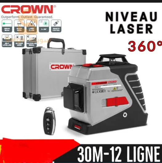 Niveau laser 3d 12ligne  Crown + control$🤍🤍