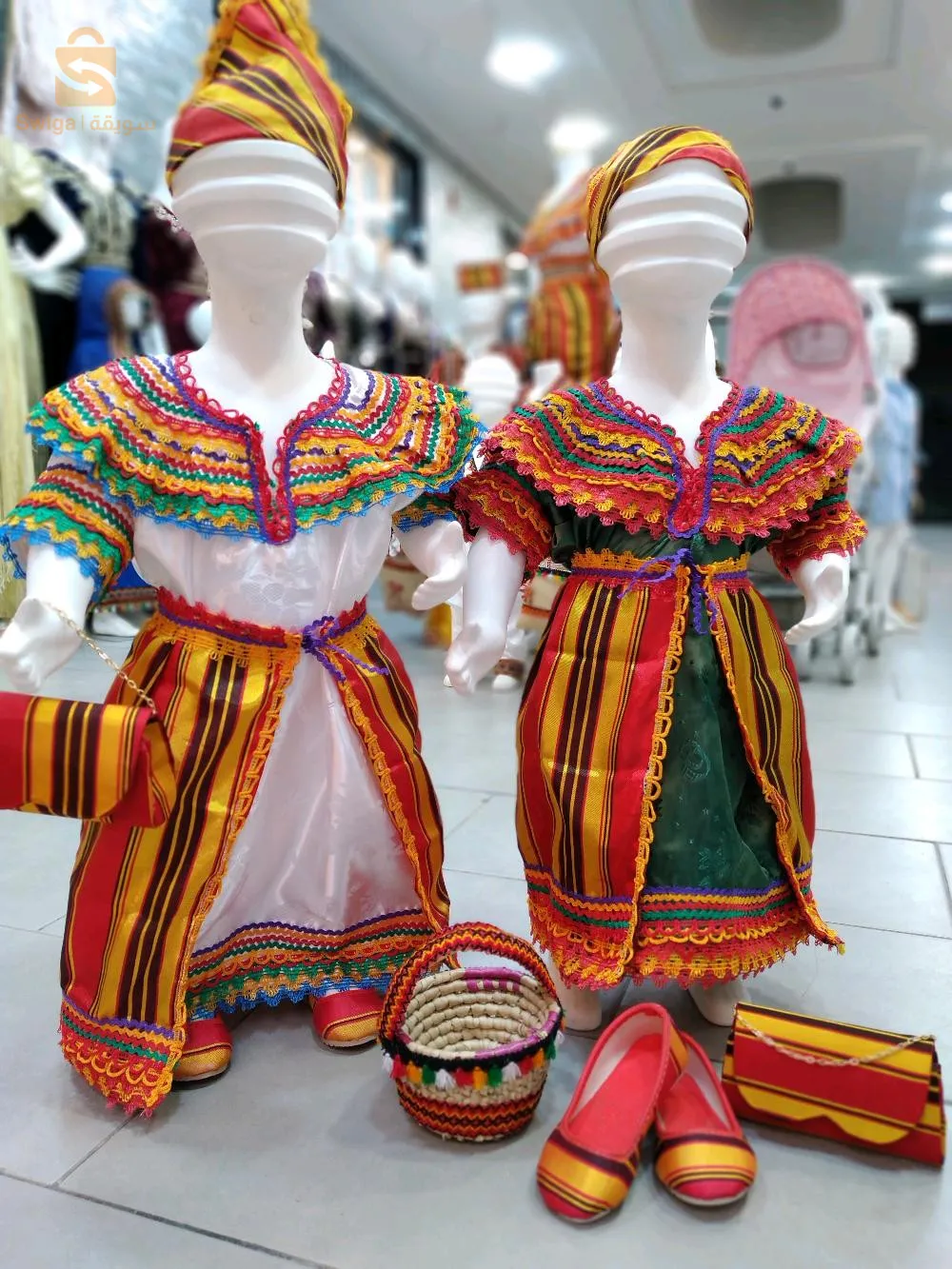 روب قبايل للبنات الصغار   3pieces