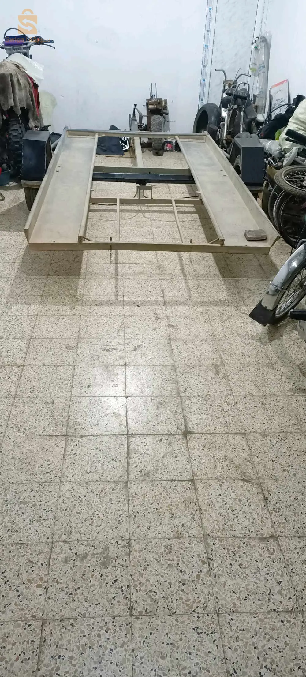 عربة مجرورة خاصة بالسيارات جملة الحمولة 5كلغ