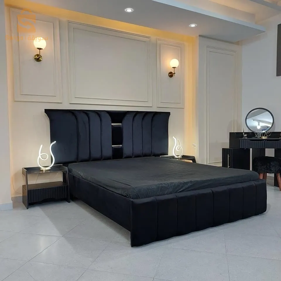 اخر موديلات السرير كابيتوني مع. 🛏️ Mondival furniture 🛏️
موديلات حسب الطلب بمواصفا ومقاييس الزبون 👌 
التوصيل متوفر 58  ولاية ✅  
ريح فدارك وجيك حتى لدار  + الدفع عند الاستلام ✅
☎️0553 43 58 05
اتصل بالارقام الموضحة
#ملاحظة
بامكانك  تصميم السرير الخاص بك باسلوبك الخاص + جميع  
الالوان متوفرة

قياسات مع الاسعار : 

90/190   ▶️ 25000DA 
120/190 ▶️ 27000DA 
140/190 ▶️ 33000DA 
160/190 ▶️ 35000DA 
180/200 ▶️ 44000DA 
200/200 ▶️ 48000DA 
مع السومي كوفري 
ملاحظة : 
يتغير السعر حسب نوع السرير "كبير او صغير " "بسيط او معقد  او ضخم … شكرا