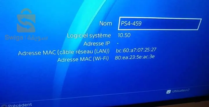 Play 4
-Non flasher 
-2 Manette (1 originale/1 normal) 
-3 CD d'origine (GTA5/FiFA 2019/FiFA 2020)
-500gb
-Version 11
Alger bab loued