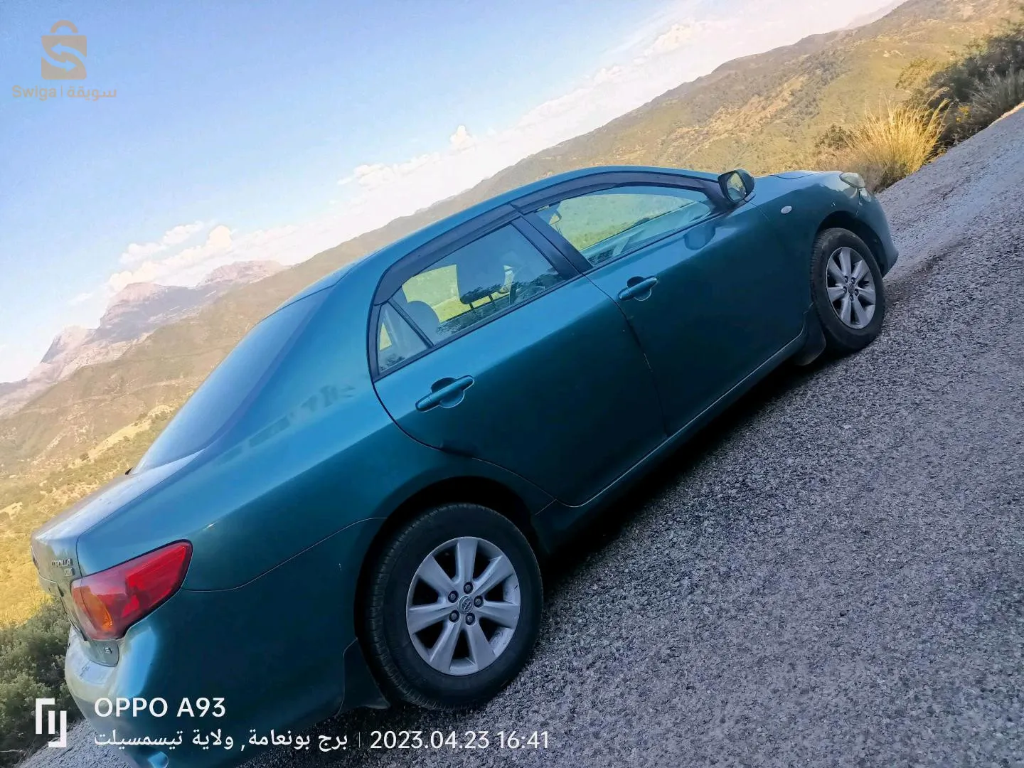 بيع سيارة كرولا 1,6بنزين غاز