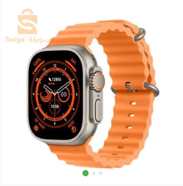 New TW18 Ultra SmartWatch With Wireless Charging For Men Women 🔥💙