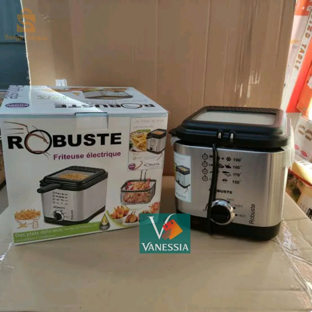 Friteuse marque robuste 1,5L inox