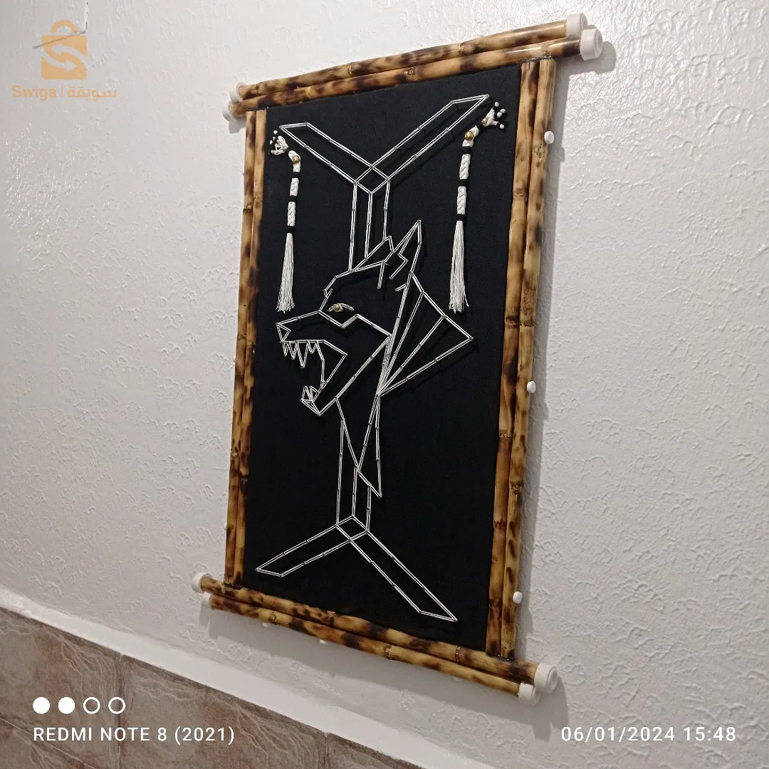 لوحات فنية 3d مسمار و خيط