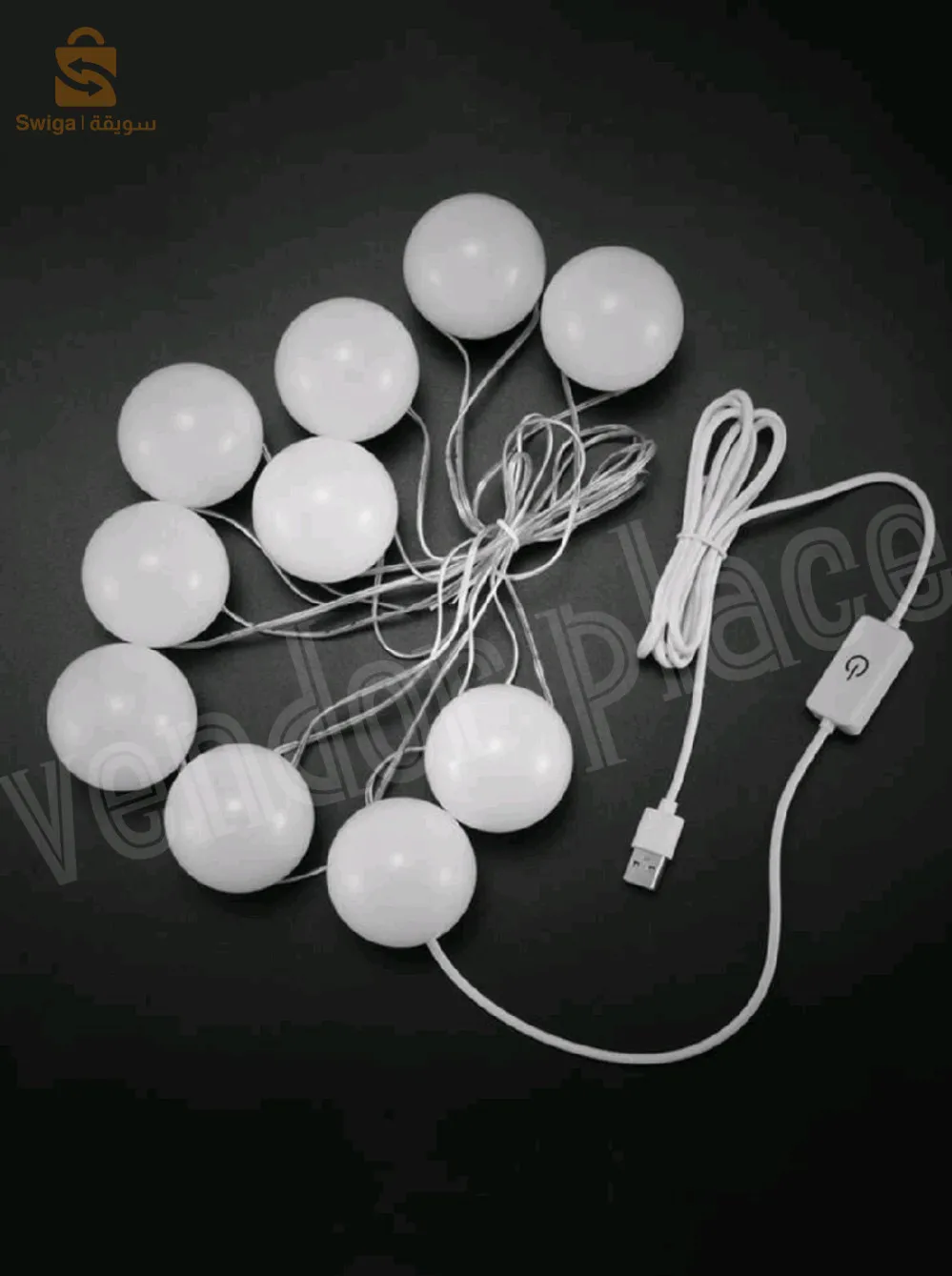 أضواء مرآة المصابيح LED 10pcs$👍