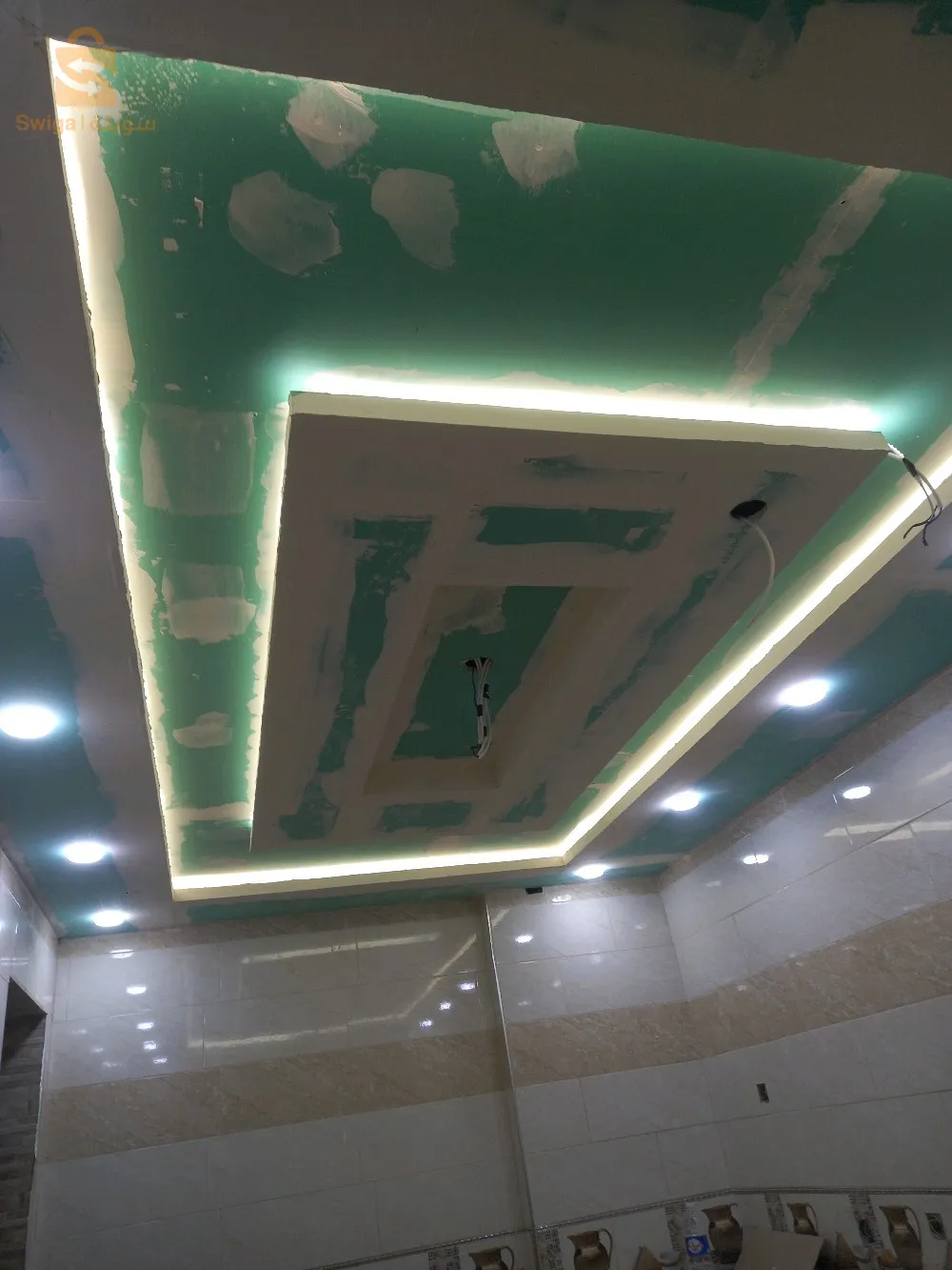 décoration ba13 et séparation et pvc
