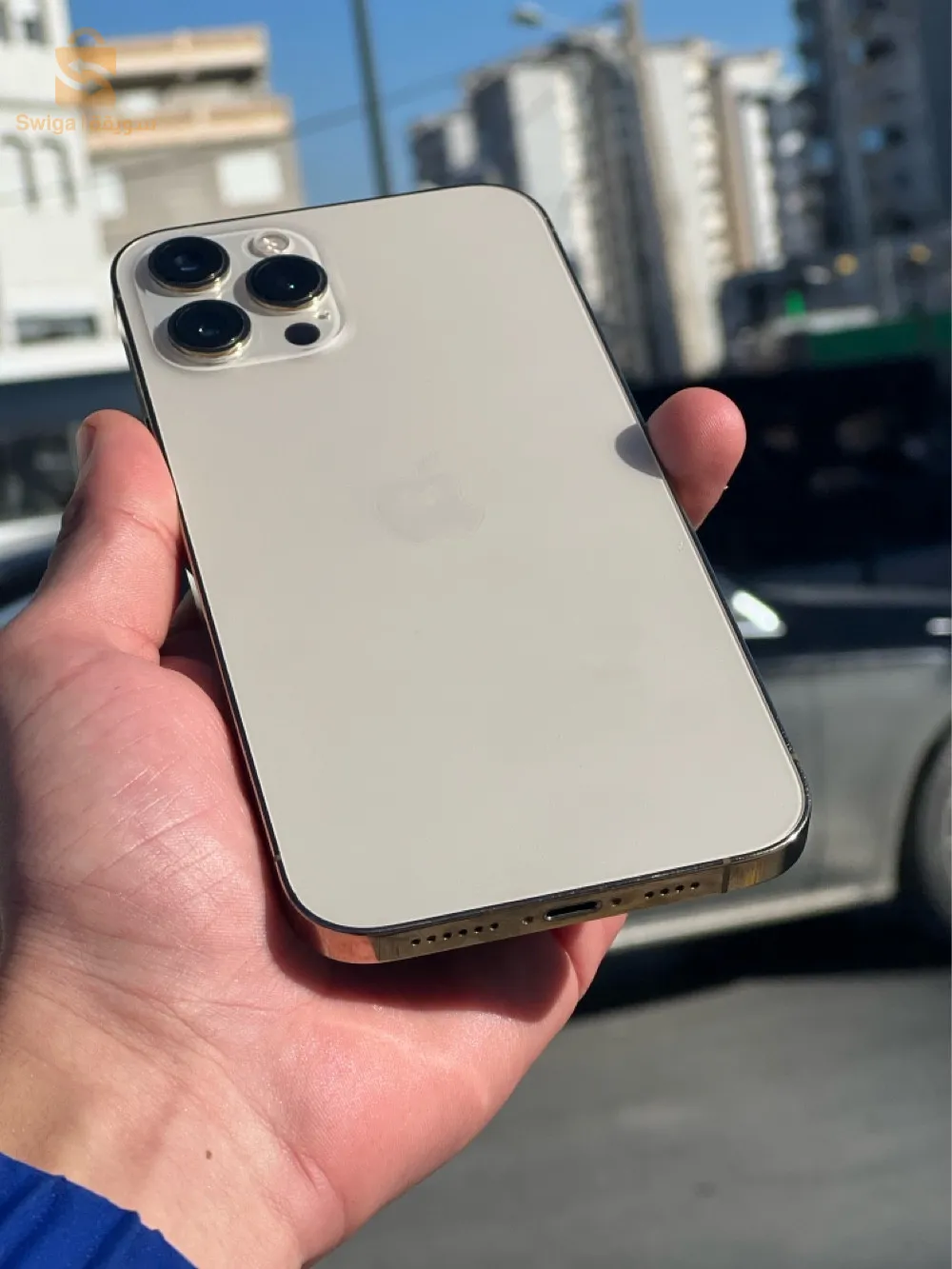 ايفون 12برو ماكس باتري 85