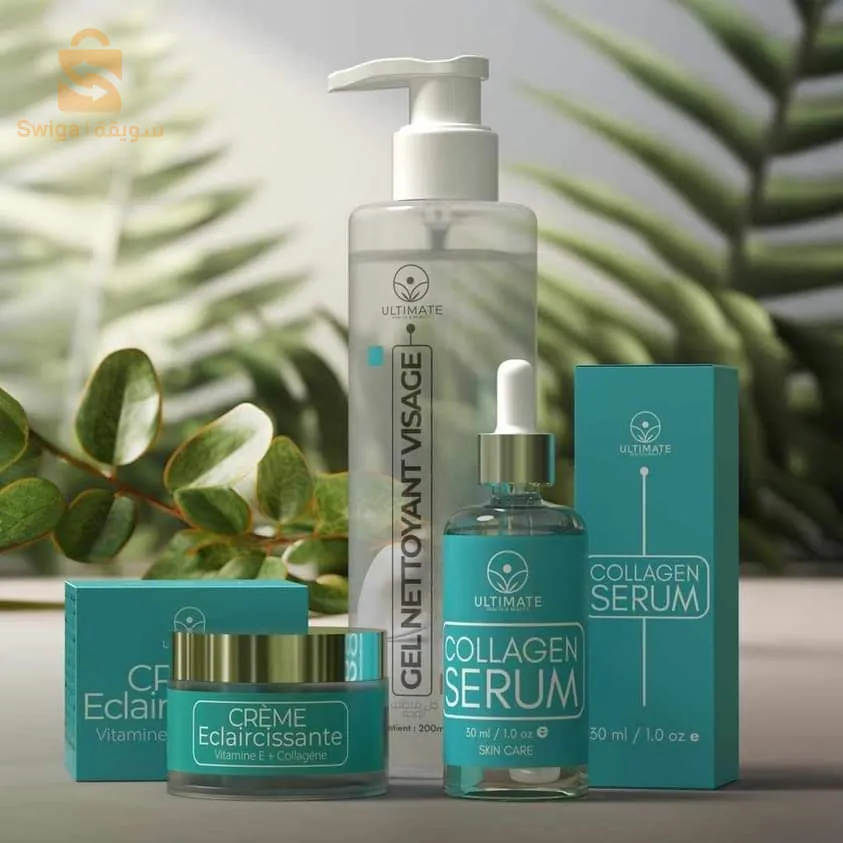 باقة مضادة لتجاعيد وتفتيح البشرة