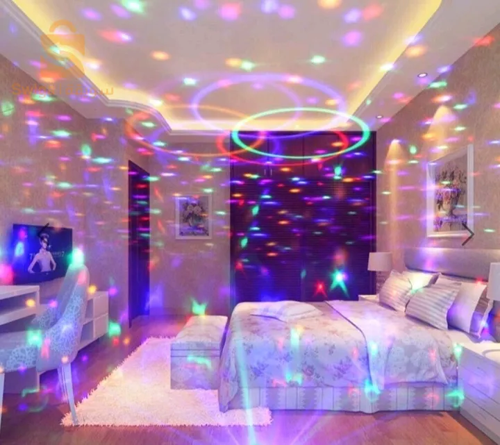 كرة ديسكو مضيىء
Boule Disco lumineuse, haut-parleur Bluetooth, couleur changeante, projecteur d'étoiles de danse pour fête