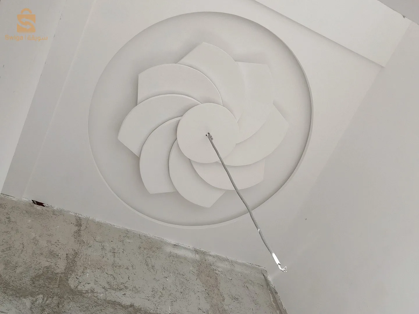 décoration plafond plâtre BA-13 
plafond (PVC
plafond démotable