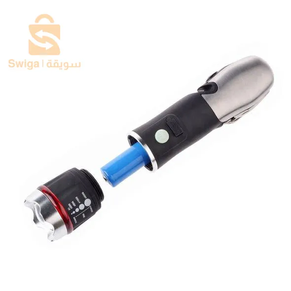 مصباح يدوي قوي الإضاءة متعدد الاستعمالات