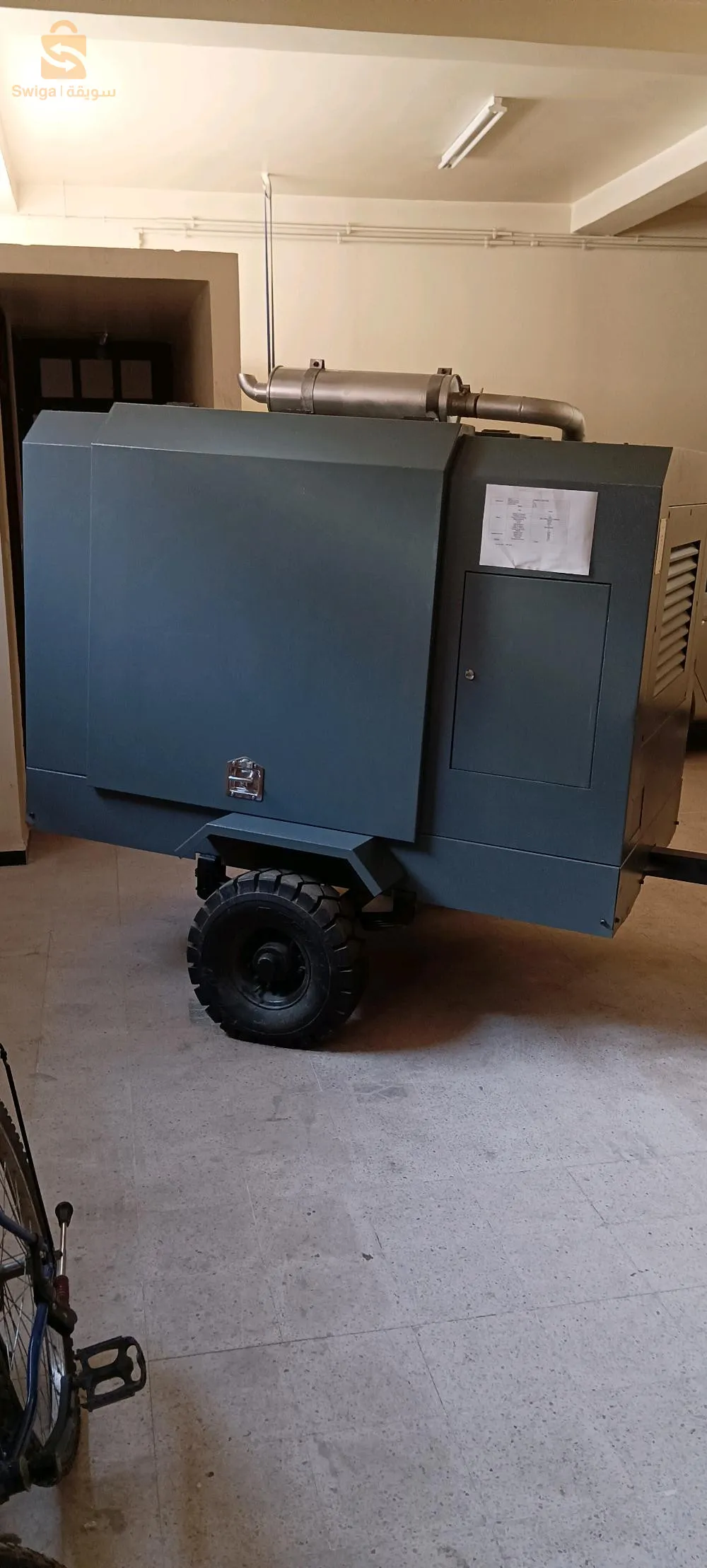 Compresseur à vis moble diesel