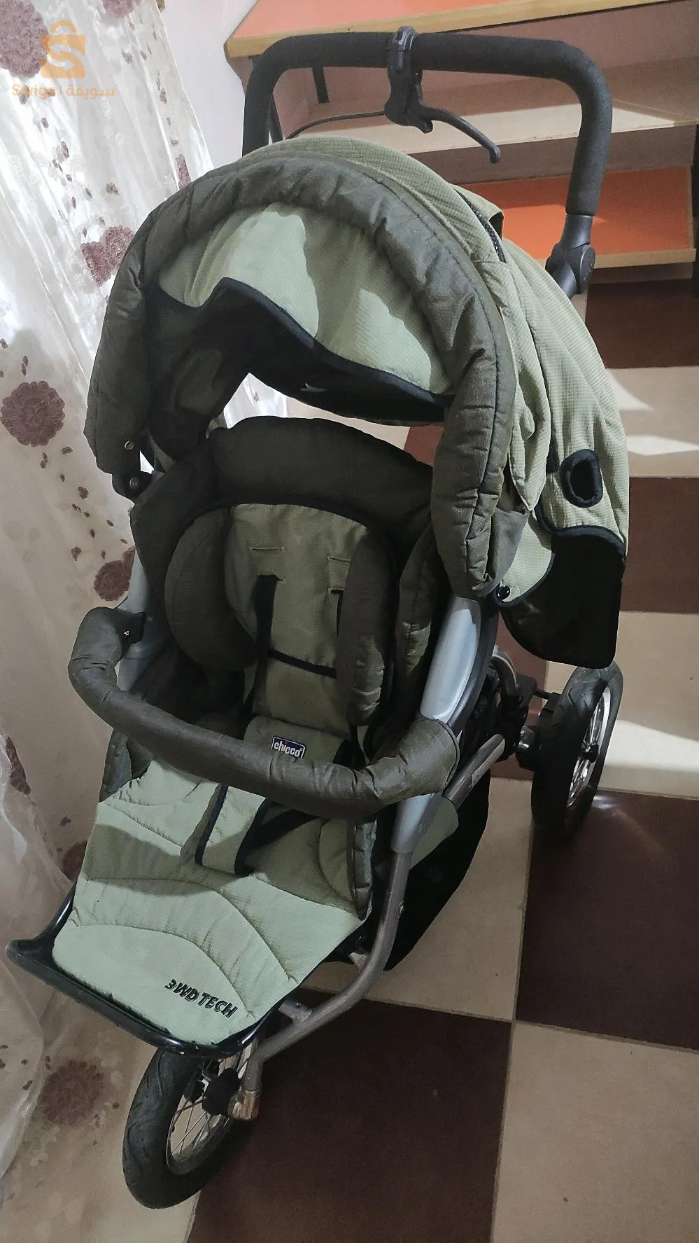 Poussette pour les bébés