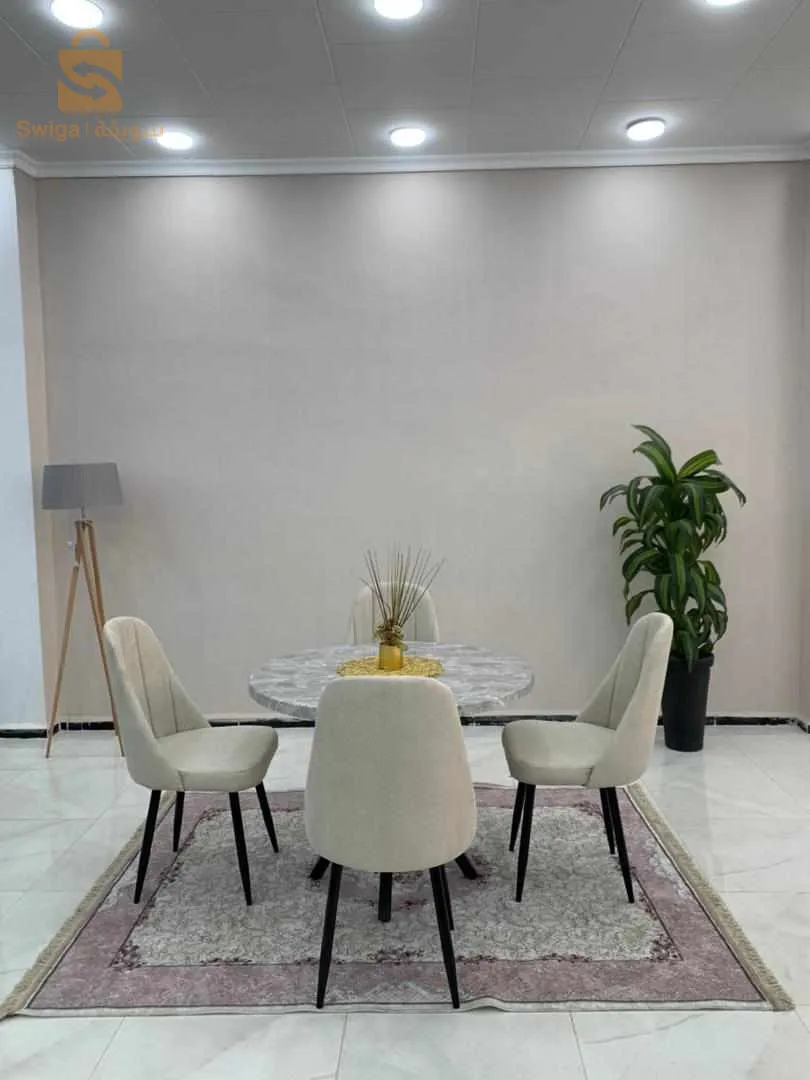 طابلة و 6كراسي