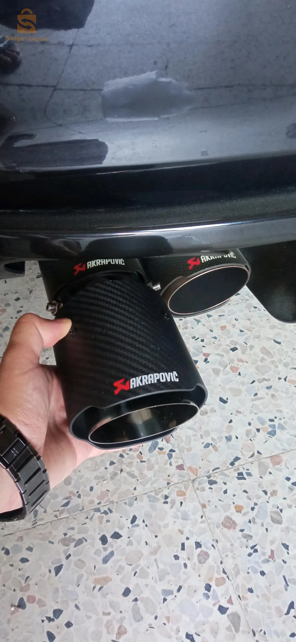 akrapovic fibre carbone original