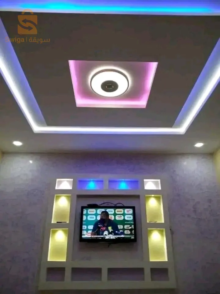 ديكورات جبس مغربي
