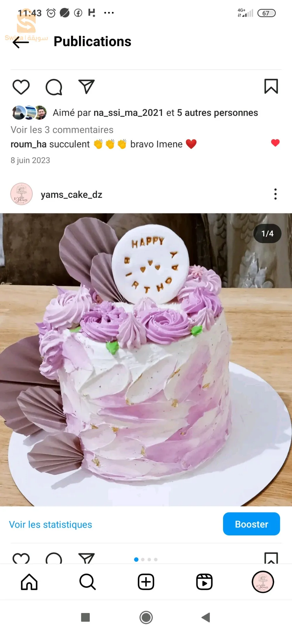 yams cake