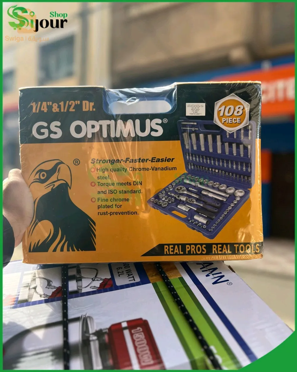 Caisse 108pcs