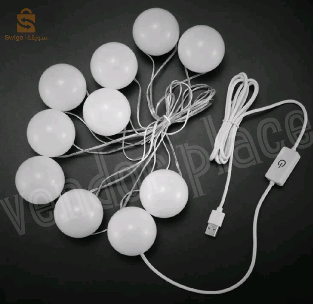 أضواء مرآة المصابيح LED 10pcs