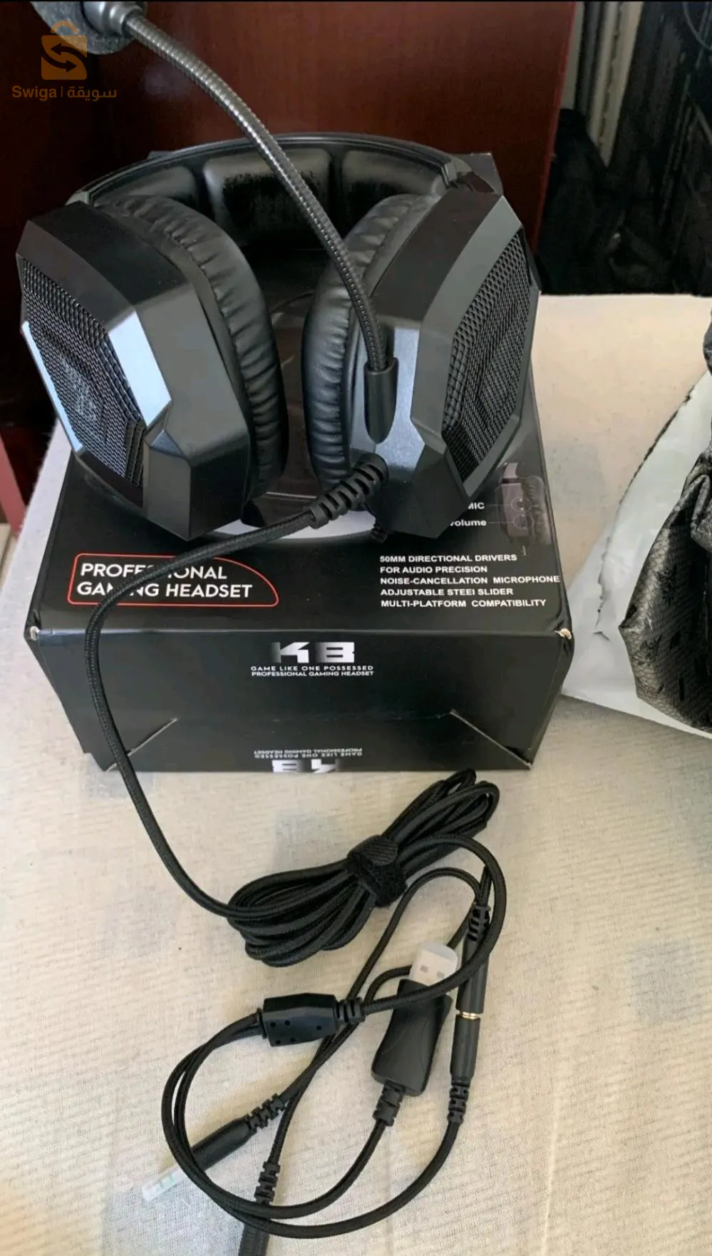 casque Gaming ONIkUMA K8  سماعات للأعاب