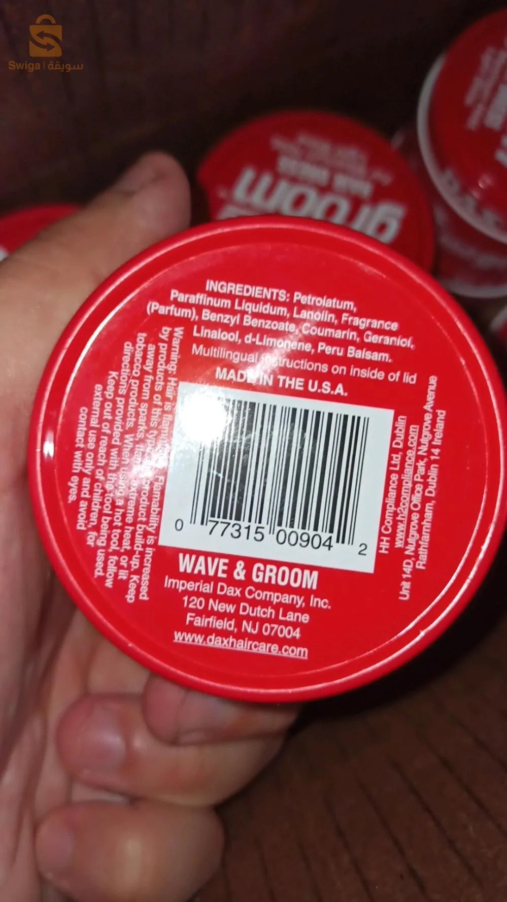 dax cheveux pour homme