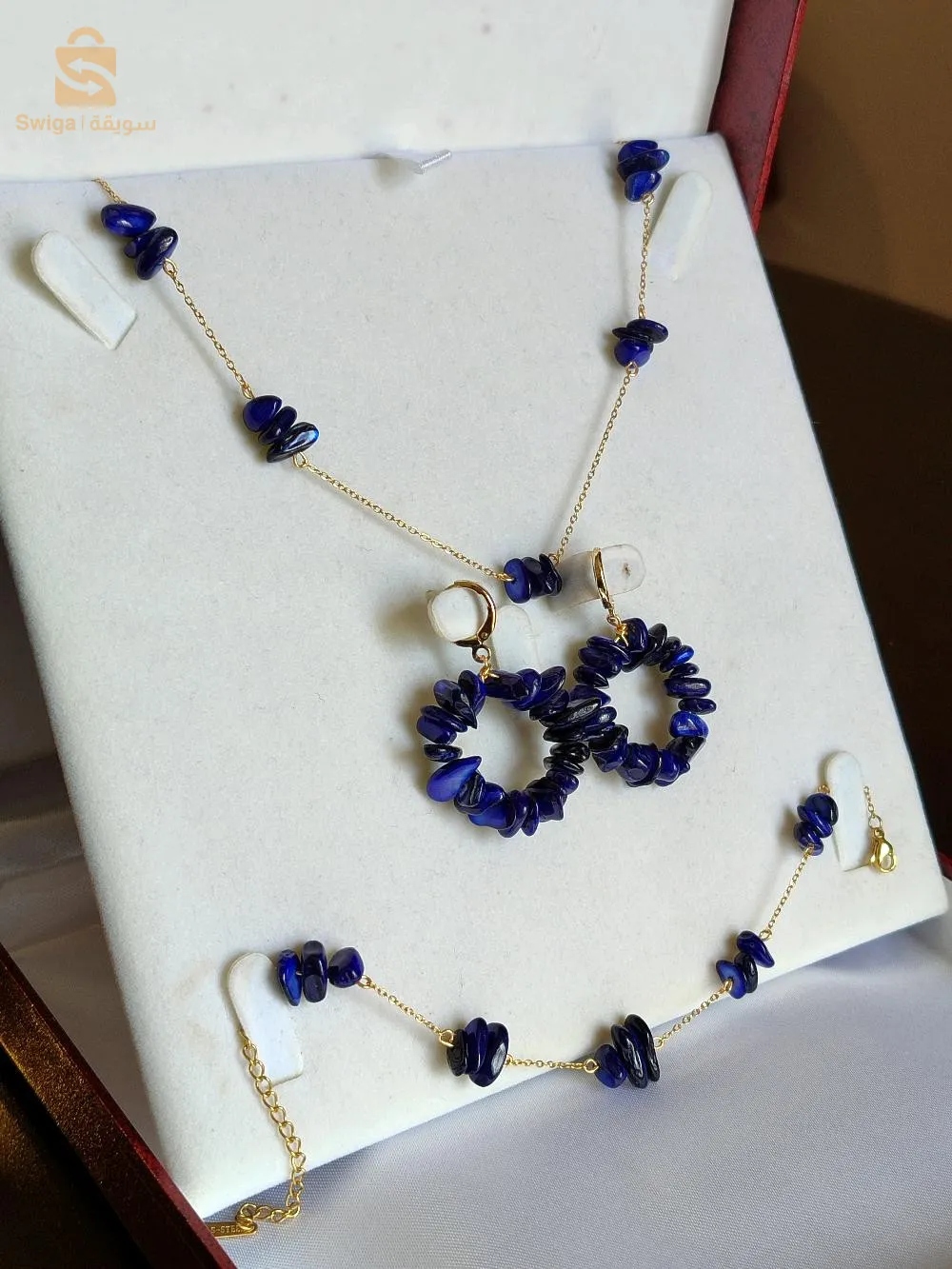 طقم المحيط🌊 فولاذ لايصدأ
•سنسال
•اسوارة 
• اقراط دائرية
مرحبا بكم 🥰❤️
للطلب او معلومات اكثر تواصلوا معنا عبر الرسائل
💎@sorelle collection