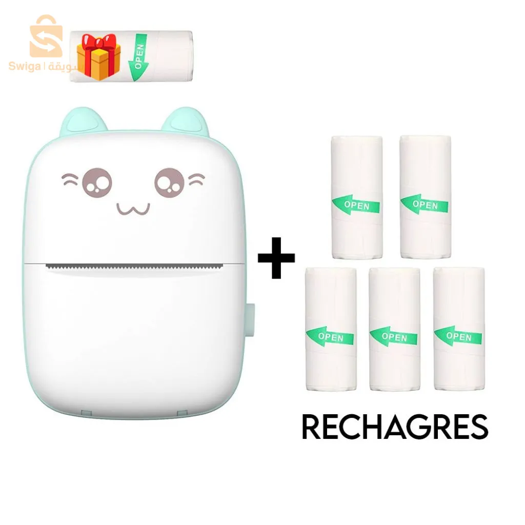 طابعة محمولة صغيرة MINI IMPRIMENTE PORTABLE