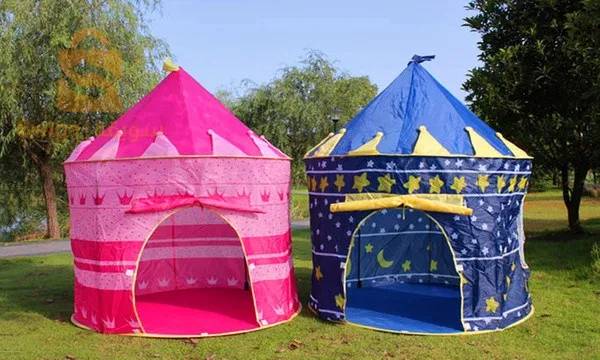 Tente Jeu et de Loisirs pour Enfant bleus et roses - خيمة ألعاب وترفيه للأطفال باللونين الأزرق والوردي$👍
