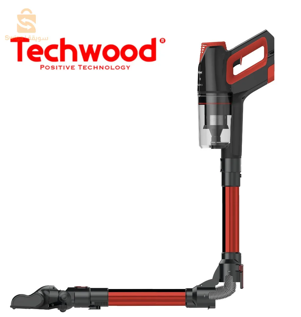 مكنسة كهربائية لاسلكية 2 في 1 سعة 800 مل 22.2 فولت TECHWOOD | TAB-6625 6626
