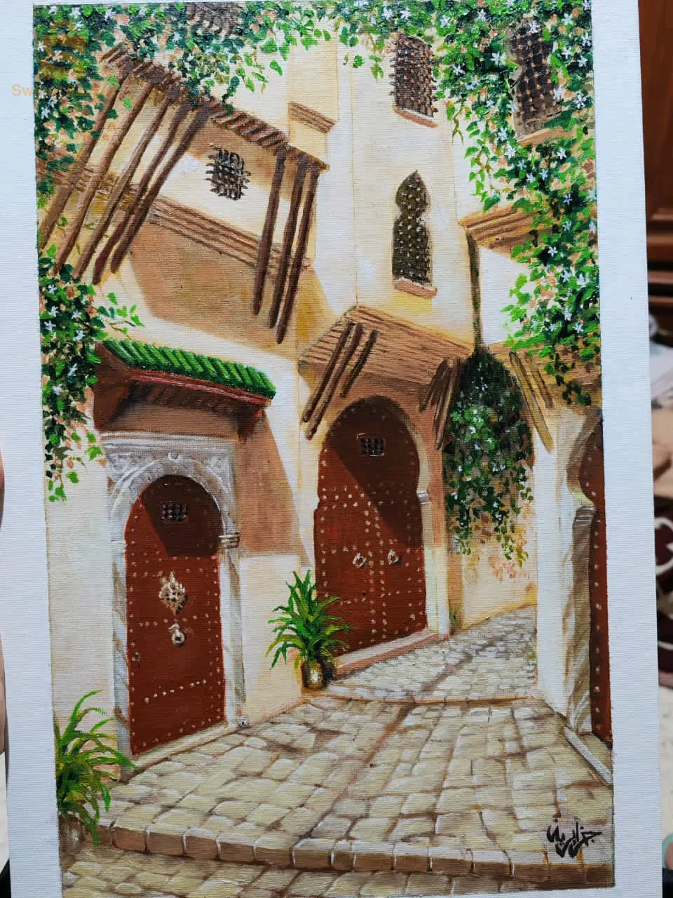 des oeuvres a l'huile