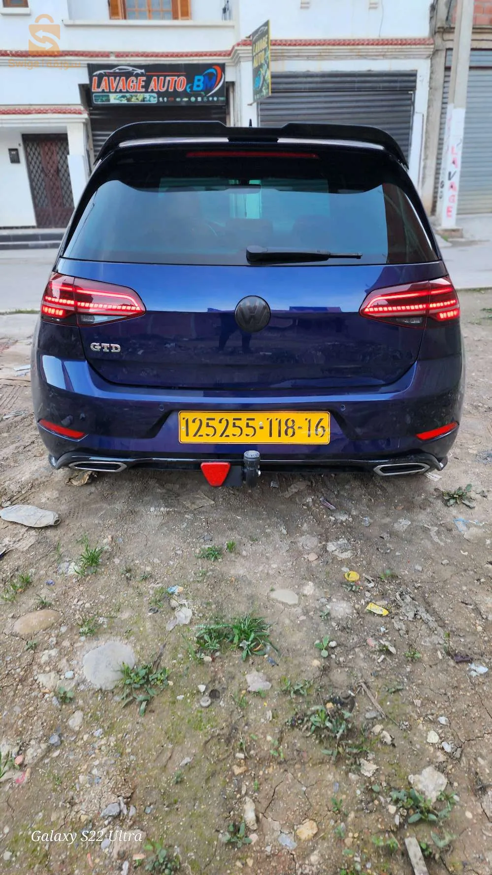 Golf 7 GTD 2018 Bleu Gauloise