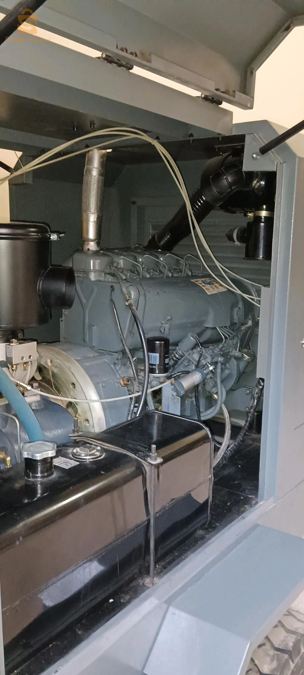 Compresseur à vis moble diesel