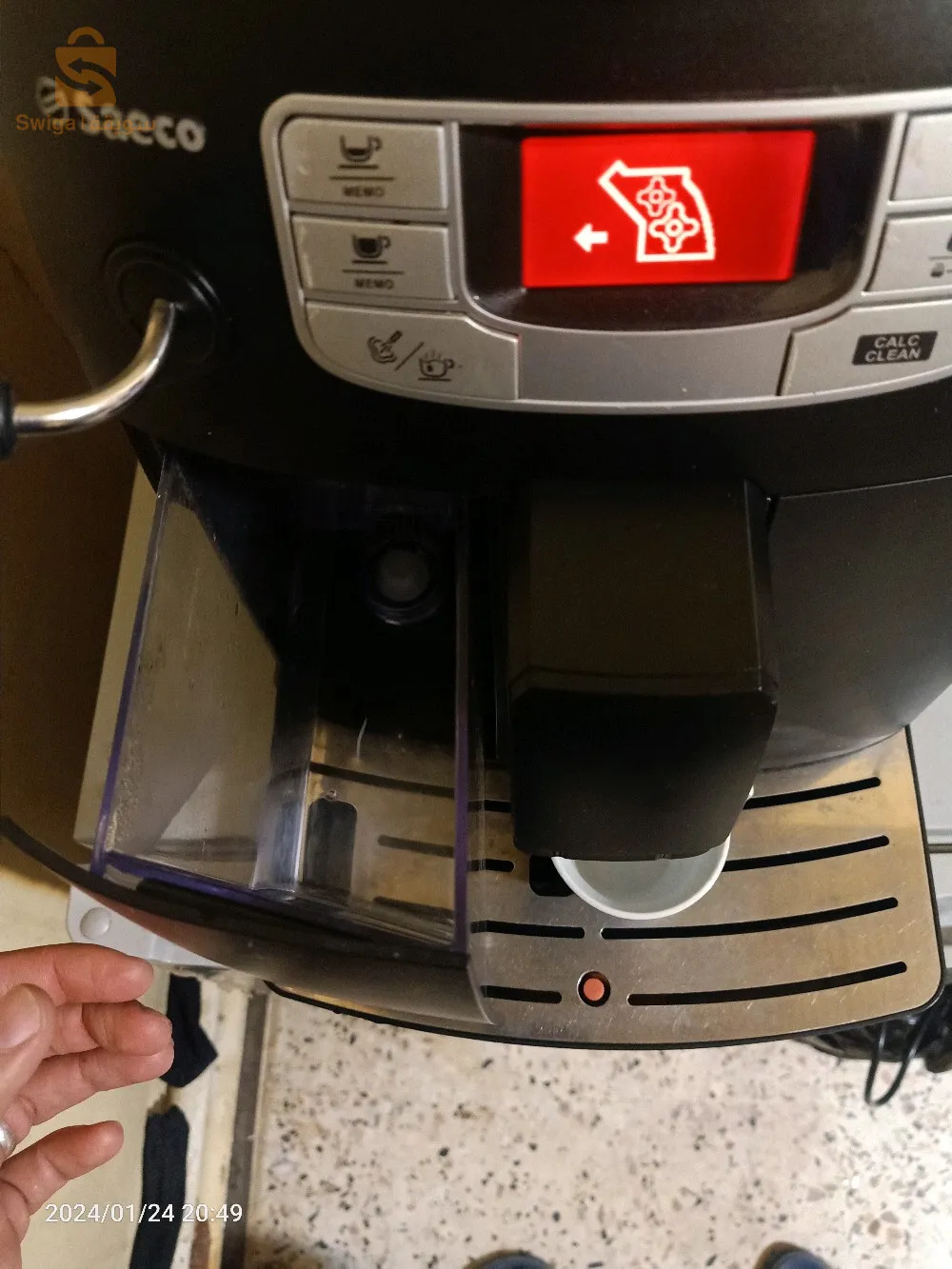 Machine à café saeco intelia